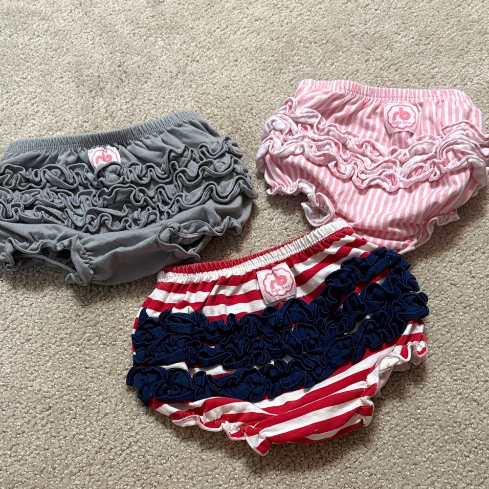 Ruffle Butter Diaper Covers Bundle OS